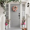 Design House Blk Door Handleset W/Springdale Interior Lever and Sgl Cylndr Deadbolt 778910